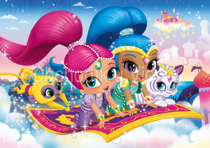 Jedlý obrázok Shimmer a Shine č. 8074,07